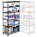 Safco® Industrial Wire Shelving Add-On Unit, 36"W x 24"D, Black
