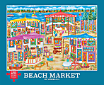 Willow Creek Press 1,000-Piece Puzzle, 26-5/8" x 19-1/4”, Beach Market