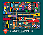 Willow Creek Press 1,000-Piece Puzzle, 26-5/8" x 19-1/4”, Canoe Paddles 1 thumbnail image