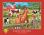 Willow Creek Press 1,000-Piece Puzzle, 26-5/8" x 19-1/4”, Farm Friends