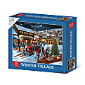 Willow Creek Press 1,000-Piece Puzzle, 26-5/8" x 19-1/4”, Winter Christmas 1 thumbnail image