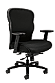 HON® Basyx Wave™ Ergonomic Mesh High-Back Big And Tall Executive Chair, Black