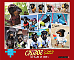 Willow Creek Press 1,000-Piece Puzzle, 26-5/8" x 19-1/4”, Crusoe The Celebrity Dachshund 1 thumbnail image