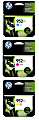 HP 952XL Cyan; Magenta; Yellow High-Yield Ink Cartridges, Set Of 3 Cartridges, HP952XLCMY-OD 1 thumbnail image