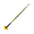 Silver Brush Ultra Mini Series Paint Brush, Size 12, Fan, Taklon Filament, Pearl White 1 thumbnail image