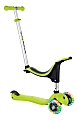 Globber Evo 4-In-1 Light Scooter, 29-1/2"H x 11"W x 36-1/4"D, Green 1 thumbnail image