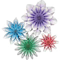 Teacher Created Resources Paper Flowers, Floral Bloom, Pack Of 4 Paper Flowers
