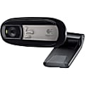 Logitech C170 Webcam - 0.3 Megapixel - 30 fps - USB 2.0 - 5 Megapixel Interpolated - 1024 x 768 Video - Fixed Focus - Widescreen - Microphone