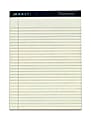 TOPS® Docket® Diamond 100% Recycled Writing Pads, 8 1/2" x 11", Legal Ruled, 50 Sheets, Ivory, Pack Of 2 Pads