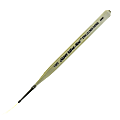 Silver Brush Ultra Mini Series Paint Brush, Size 10, Extra Long Liner, Taklon Filament, Pearl White