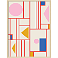 Amanti Art Framed Shapes by Beth Vassalo Wood Framed Wall Art Print, 41”H x 31”W, Natural 1 thumbnail image