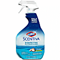 Clorox Scentiva Bleach-free Multi-Surface Cleaner - 32 fl oz (1 quart) - Pacific Breeze & Coconut Scent - 432 / Pallet - White 1 thumbnail image