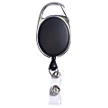 SICURIX Quick Clip ID Card Reel, Black, 1 Each 1 thumbnail image