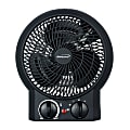 Brentwood 1500-Watt Portable Electric Space Heater With Fan, 9-1/4" x 4-1/4", Black 1 thumbnail image