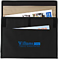 Custom Mobile Office Document Holder, 13" x 1/2", Black