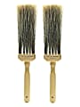 Royal & Langnickel Faux Bristle Flogging Brush, Size 2, Synthetic Bristle, Natural Brown