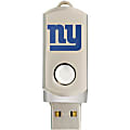 Centon DataStick Twist NFL USB Flash Drive, New York Giants, 4GB