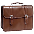 McKleinUSA FLOURNOY Double Compartment Laptop Case, Brown 1 thumbnail image