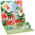 Up With Paper Summer Pop-Up Greeting Card With Envelope, Half Fold, 5-1/4" x 5-1/4", Gnomes 1 thumbnail image