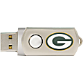 Centon DataStick Twist NFL USB Flash Drive, Green Bay Packers, 4GB