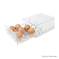 Mind Reader Stackable 12-Egg Storage Drawer, 3 5/8"H x 6 3/4"W x 8 3/4"D, Clear 1 thumbnail image