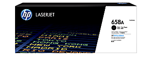 HP 658A Black Toner Cartridge, W2000A 1 thumbnail image