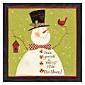 Timeless Frames® Holiday Framed Art, 11-1/2” x 11-1/2”, Snowman Have Yourself