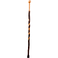 Brazos Walking Sticks™ Twisted Sweet Gum Turned Knob Walking Cane, 37", Natural 1 thumbnail image