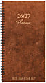 Willow Creek Press Academic Weekly/Monthly Spiral Planner, 3-1/2" x 6-1/2", Camel, July 2026 - June 2027, Total Qty 1 1 thumbnail image