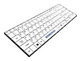 Man & Machine Its Cool - Keyboard - washable - USB - white
