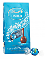 Lindor Milk Chocolate Sea Salt Truffles, 5.1 Oz, Case Of 3 Bags