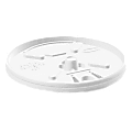 Dart Lift-n-Lock Lid For Foam Cups, 12 Oz, White, Pack Of 1,000 1 thumbnail image