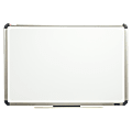 SKILCRAFT® Total Erase Dry-Erase Whiteboard, 18" x 24", Aluminum Frame With Silver Finish (AbilityOne 7110 01 622 2117) 1 thumbnail image