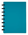 TUL™ Custom Note-Taking System Discbound Notebook, Junior Size, Poly Cover, Teal