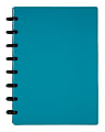 TUL™ Custom Note-Taking System Discbound Notebook, Junior Size, Poly Cover, Teal 1 thumbnail image