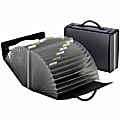 Pendaflex® Professional Polypropylene Expanding Carrying Case With 26 Pockets, Letter Size, Smoke