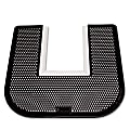 Genuine Joe Deodorizing Commode Mat - Restroom - Black 1 thumbnail image