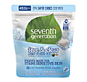 Seventh Generation™ Free & Clear Laundry Detergent Packs, Unscented, Pack Of 45