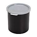 Cambro Crock With Lid, 1.5 Qt, Black 1 thumbnail image