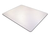 Floortex Ultimat Polycarbonate Chair Mat For Low-/Medium-Pile Carpets Up To 1/2", 48" x 53"