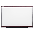 SKILCRAFT® Total Erase Dry-Erase Whiteboard, 24" x 36", Wood Frame With Mahogany Finish (AbilityOne 7110 01 622 2128)