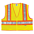 MCR Safety Luminator Class II Safety Vests, 3X Large, Lime 1 thumbnail image