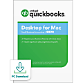 Intuit® QuickBooks® Desktop For Mac® 2020, 1-User, 1-Year Subscription, Mac®, Download 1 thumbnail image