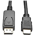 Tripp Lite DisplayPort To HDMI Adapter Active Converter, 6' 1 thumbnail image