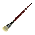 Silver Brush Mop Paint Brush, 1", Oval Bristle, Goat Hair, Dark Red