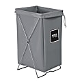 Royal Basket Trucks Hamper, Hamper Kit, 17"L x 15"W x 30"H, Gray 1 thumbnail image
