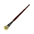 Silver Brush Mop Paint Brush, 3/4", Oval Bristle, Goat Hair, Dark Red
