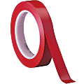 3M™ 471 Vinyl Tape, 3" Core, 0.5" x 36 Yd., Red, Case Of 3 1 thumbnail image
