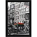 Amanti Art Picture Frame, 33" x 23", Matted For 20" x 30", Avon Black 1 thumbnail image