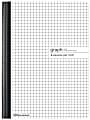 Office Depot® Brand Composition Book, 8-1/2" x 11", Quadrille Ruled, 80 Sheets, White 1 thumbnail image